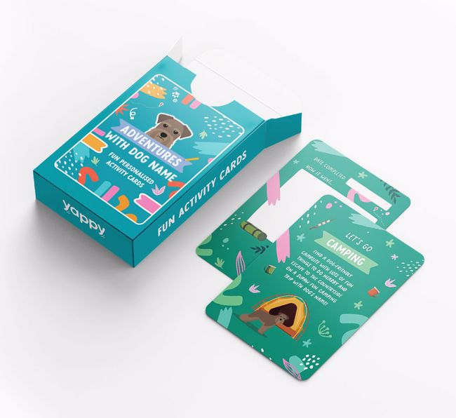 Adventures With {dogsName}: Personalised Activity Cards